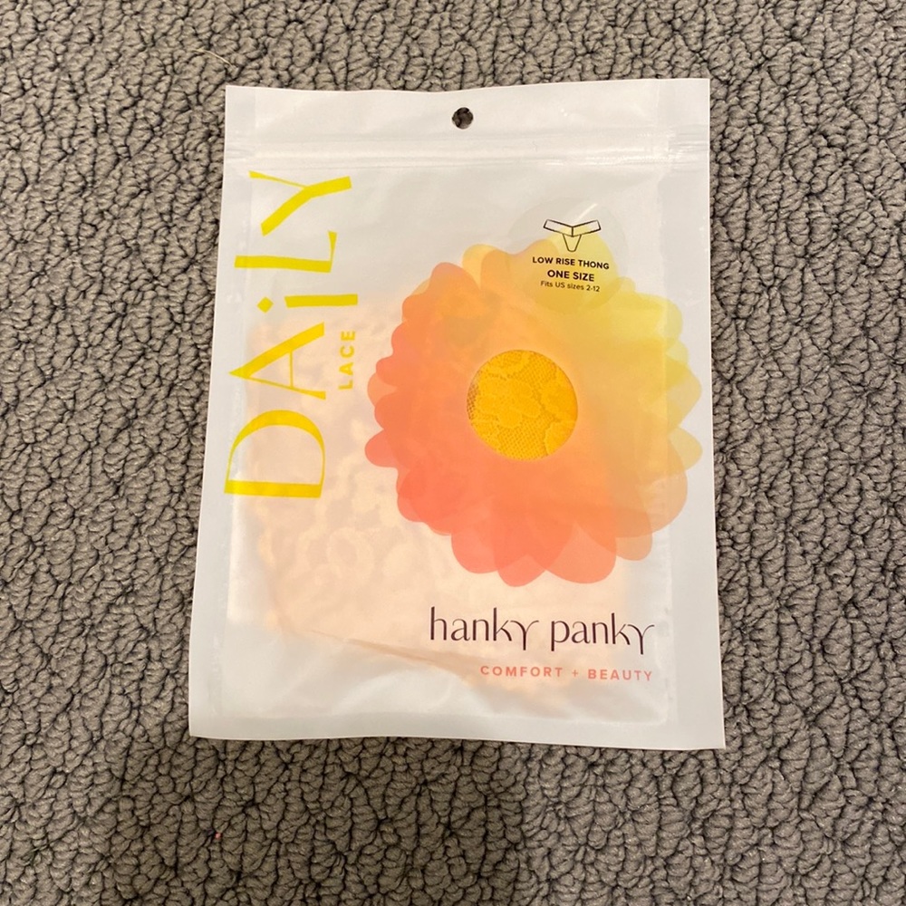 Hanky Panky low rise thong brand new in original packaging Pair #1